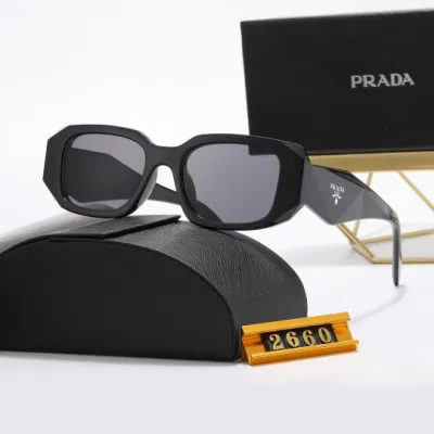 Venda quente de óculos de sol de designer de luxo da marca Prada ′ S Symbole óculos de sol